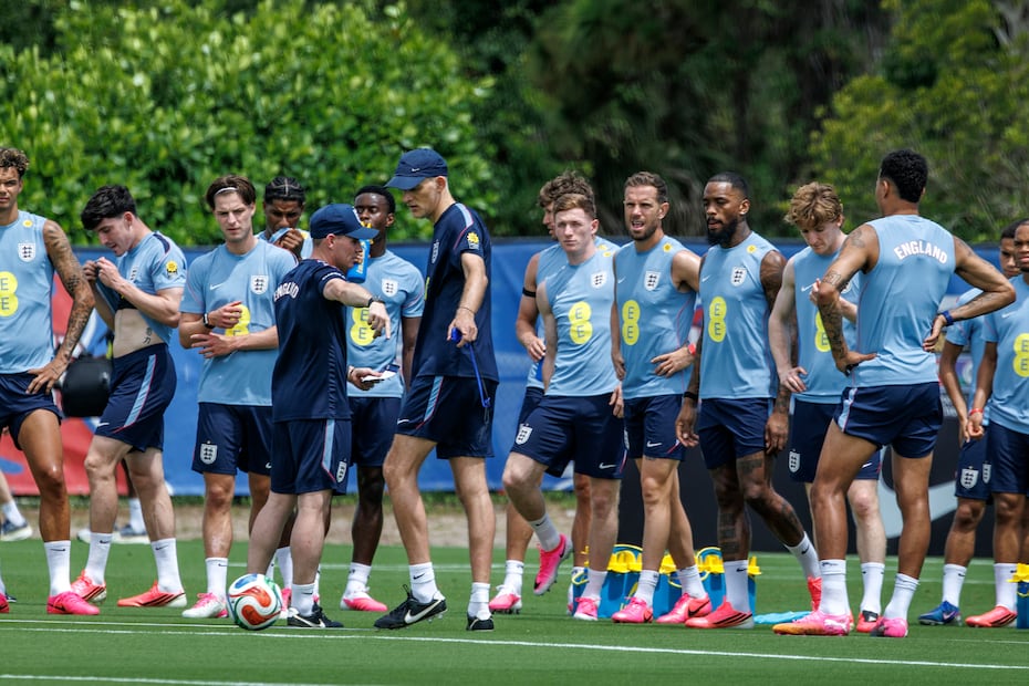 Selección de Inglaterra en entrenamiento, rumbo al Mundial de 2026 - Foto: EFE