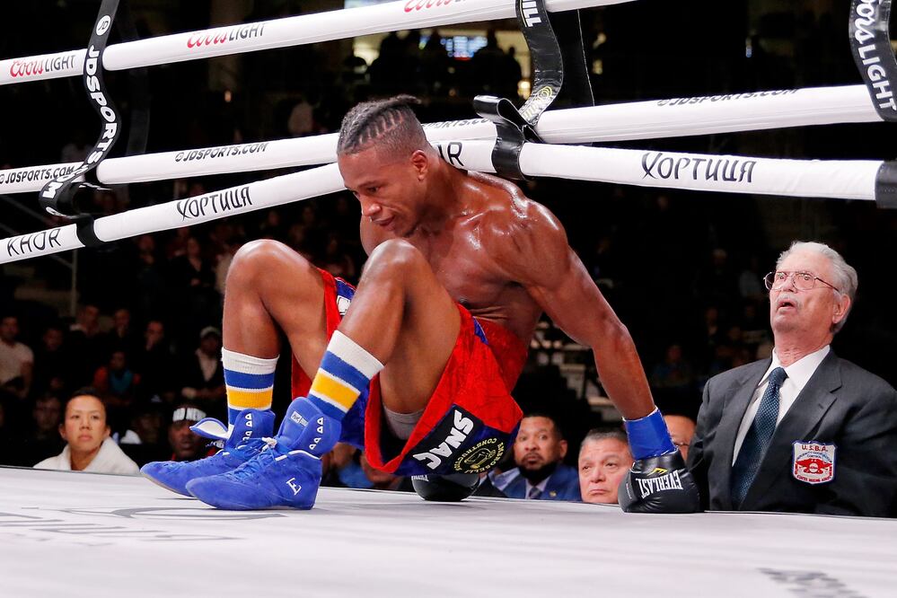 Patrick Day durante su último combate - Reuters