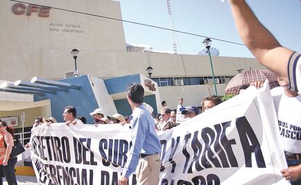 Se avalanzan por convenio con la CFE