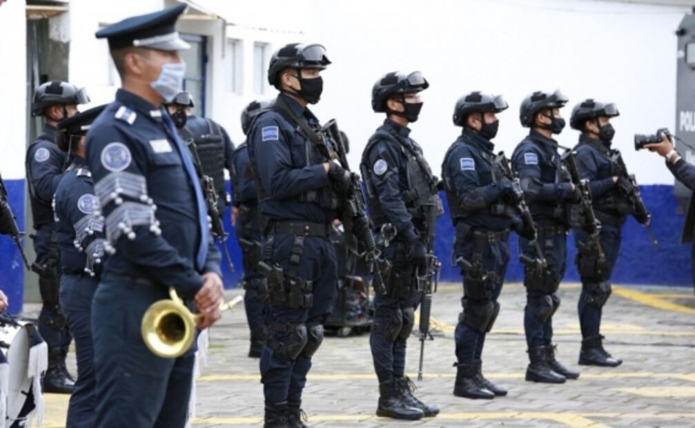 Puebla rinde a homenaje a cinco agentes caídos en cumplimiento del deber