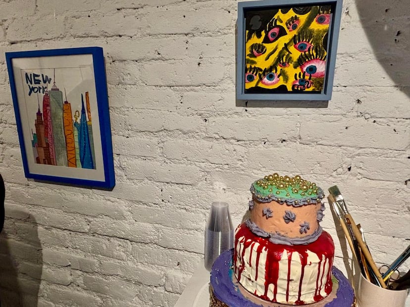Desde los 5 años, el talento de Víctor para el dibujo y la pintura sorprendió a sus padres y maestros. Foto: Especial