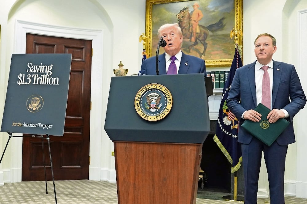 El presidente de Estados Unidos, Donald Trump. Foto: AP