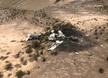 Localizan en Coahuila restos de avión privado reportado como desaparecido