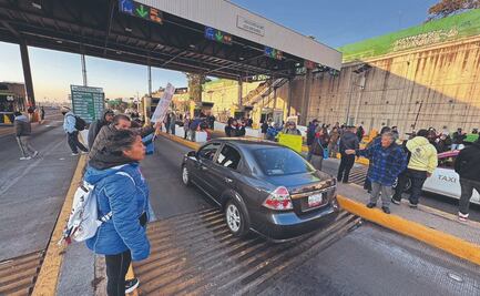 Por falta de pagos, trabajadores dan paso libre en autopistas