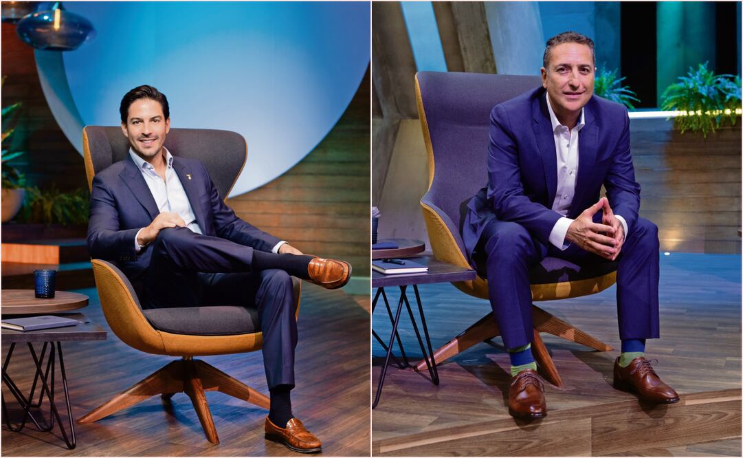 Víctor González, CEO de Farmacias Similares (izquierda), y Simón Cohen (derecha), fundador y CEO de Henco Global, empresa logística. Foto: Sony Chantnel