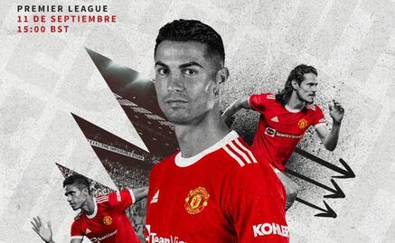 Cristiano Ronaldo inicia como titular con el Manchester United