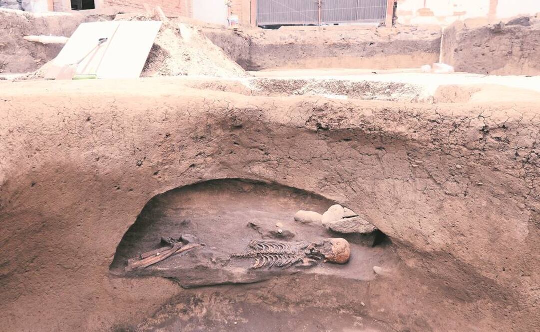 Las fosas tronconónicas se asocian a espacios habitacionales (CORTESÍA INAH)