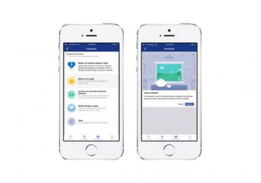 Facebook lanza herramienta contra suicidios