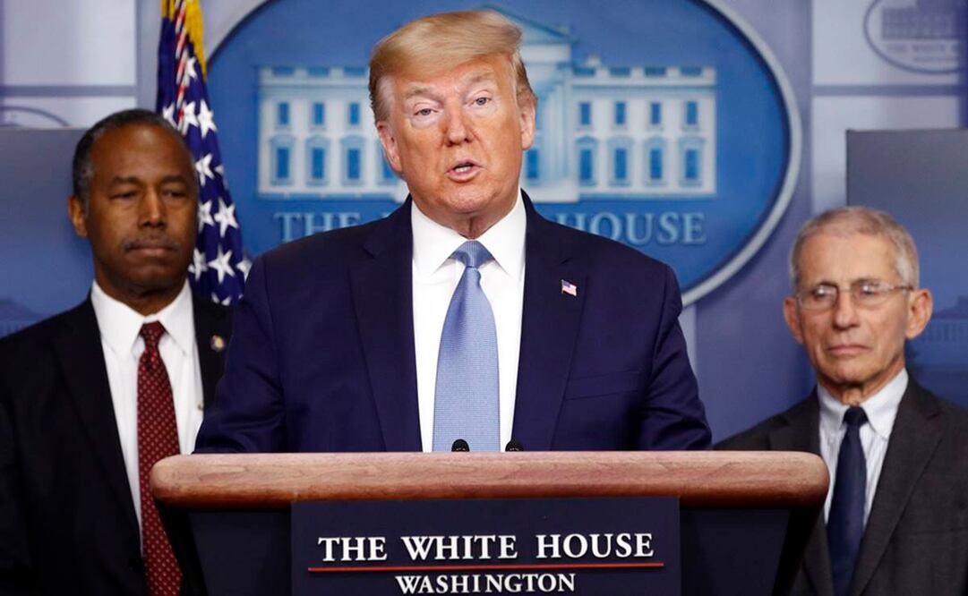 Donald Trump, presidente de Estados Unidos. Foto: AP