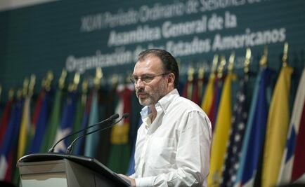 Nombran a Videgaray presidente de la 47 Asamblea General de la OEA