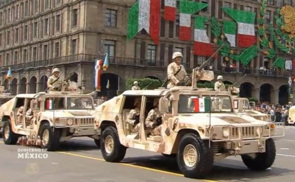 Minuto x minuto. Desfile Militar del 16 de Septiembre