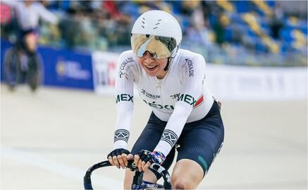 La ciclista mexicana Yareli Acevedo brilla en Paraguay; gana la prueba de scratch en el Campeonato Panamericano