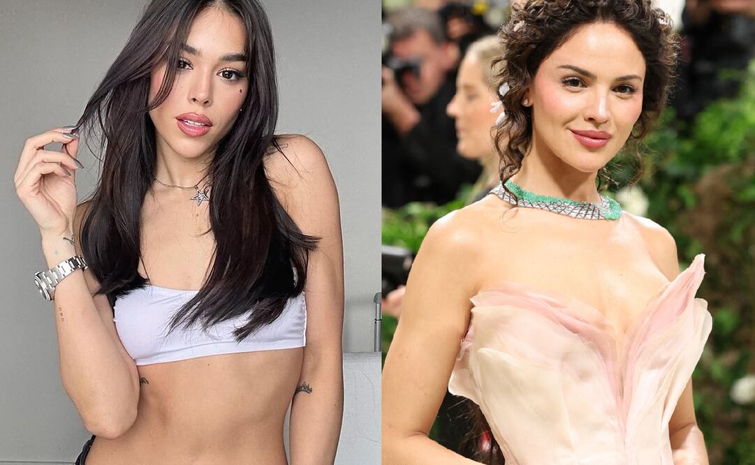 Tanto Danna como Eiza se han sentido rechazadas por el público de su país. Foto: Instagram, AFP.