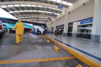 Gobierno de Guerrero inicia campaña de sanitización de espacios públicos