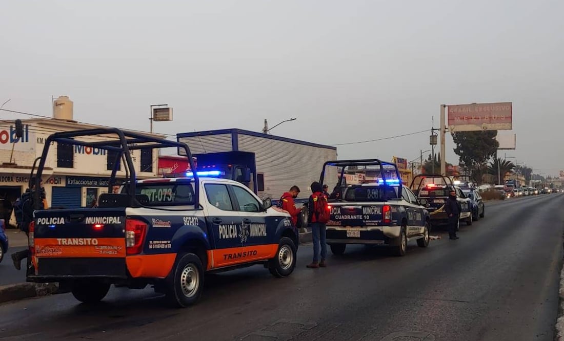 Mujer muere atropellada en carril del Mexibús Línea 1 en Ecatepec. Foto: Especial.
