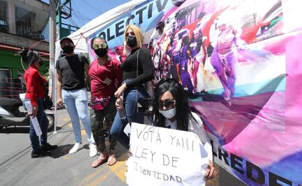 Integrantes de colectivos transgénero se unirán a huelga de hambre afuera de Congreso de Edomex