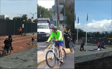 Personas asisten a las Inmediaciones de CU durante el Pumas vs Querétaro