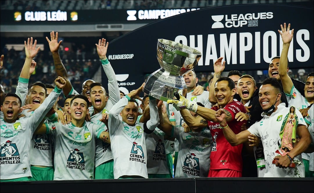 Club León defenderá el título que conquistó en 2021. FOTO: @LeaguesCup