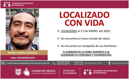 Fotoperiodista chiapaneco Moysés Zúñiga Santiago es hallado con vida y en buen estado de salud; estaba desaparecido en CDMX