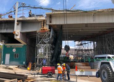 La obra civil en la estación Pantitlán de la Línea 9 del Metro se completará esta semana: Sobse
