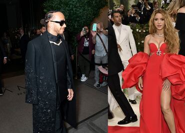 Lewis Hamilton y Shakira se reencuentran en la Met Gala tras su supuesta relación