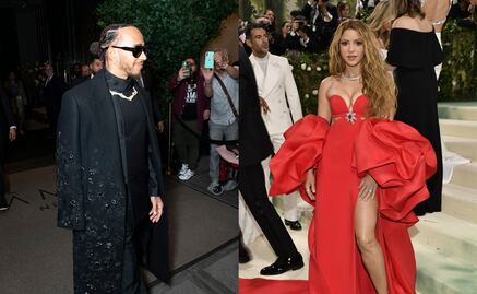 Lewis Hamilton y Shakira se reencuentran en la Met Gala tras su supuesta relación