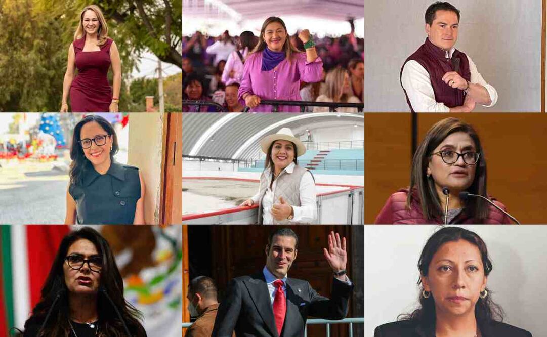 Candidatos para las alcaldías de la CDMX. Foto: Especial
