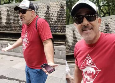 Joven confronta a extranjero por orinar en el Bosque de Chapultepec; video se vuelve viral