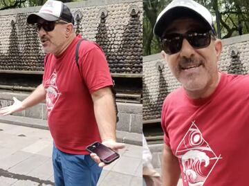 Joven confronta a extranjero por orinar en el Bosque de Chapultepec; video se vuelve viral