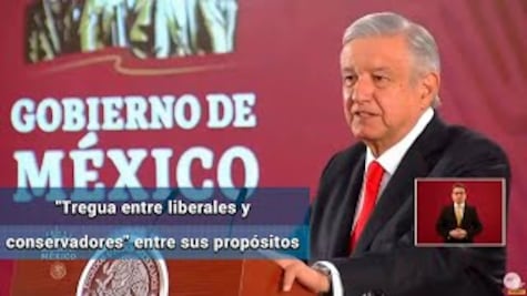 AMLO, sus propósitos de año nuevo