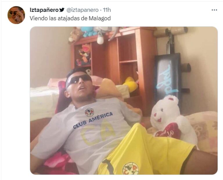 Meme del triunfo de América sobre Juárez