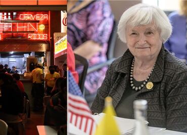 ¿Cómo es la taquería donde comió Janet Yellen, Secretaria del Tesoro de Estados Unidos?