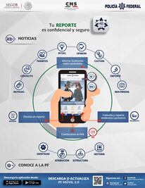 Policía Federal renueva aplicación móvil con versión 2.0