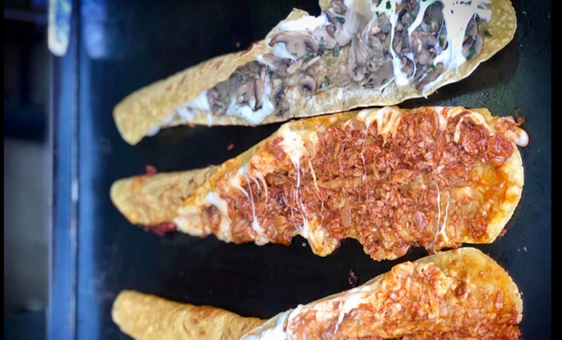 Los machetes son un reto para el apetito / Foto: Machetes El Barracuda