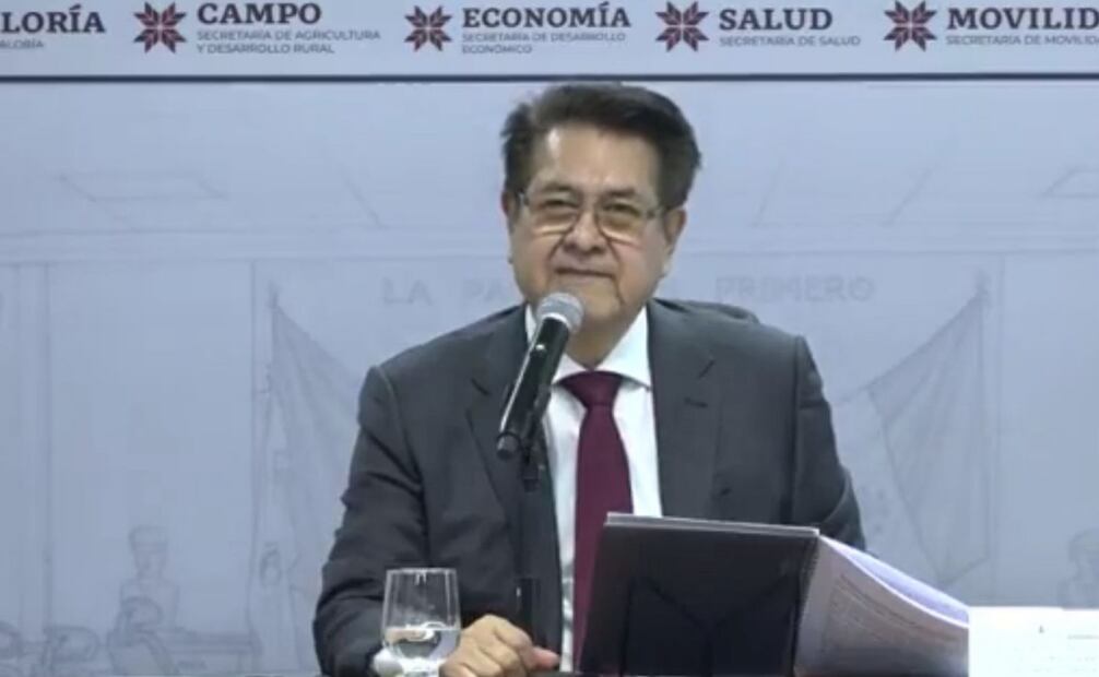 Secretario de gobierno de Hidalgo, Guillermo Olivares (18/11/2025). Foto: Especial