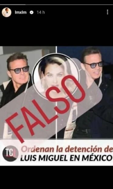 Desmienten orden de aprehensión contra Luis Miguel por exigencia de sus abogados