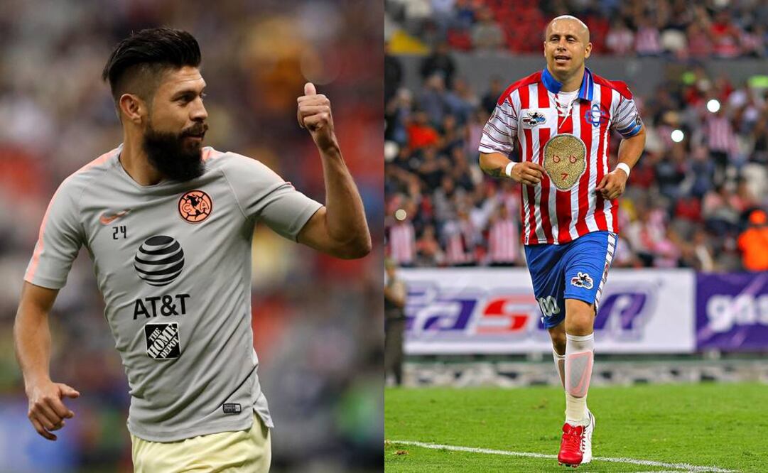 Oribe Peralta, Adolfo "Bofo" Bautista. Foto: Especial