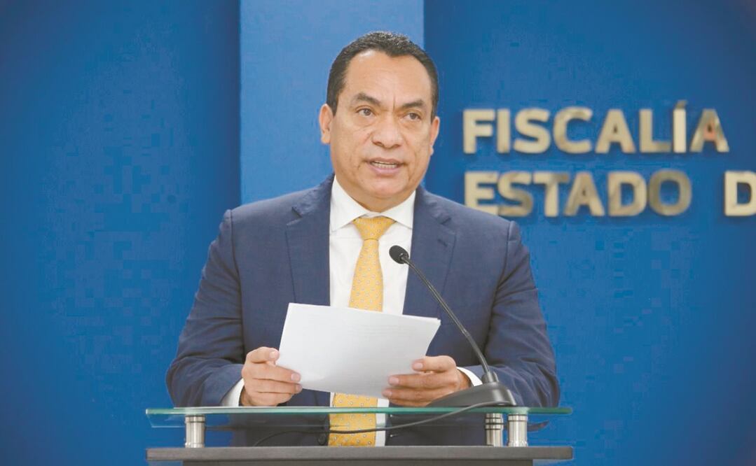 Adrián López informó que los tres detenidos por el homicidio del periodista son originarios de Jalisco. Foto: CORTESÍA