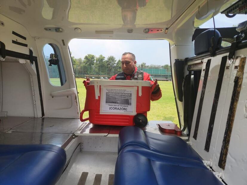 Unidad de Rescate Aéreo Relámpagos . FOTO: Especial/ EL UNIVERSAL/