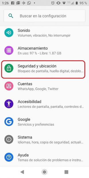 Cómo se desactiva el seguimiento de ubicación en Android