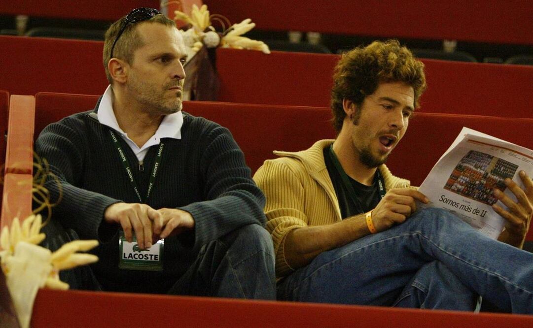 Miguel Bosé y Nacho Palau. Foto: Especial Europa Press