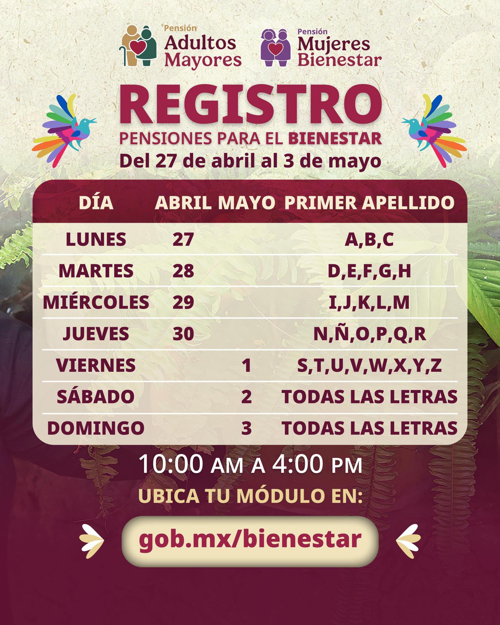 Nuevo registro para la Pensión del Bienestar: 6.400 pesos bimestrales para adultos mayores — image 3