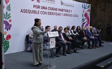 Autoridades capitalinas lanzan Plan Maestro contra la gentrificación; arrancará en nueve colonias de Cuauhtémoc y Miguel Hidalgo