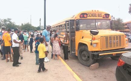 Así viven migrantes en nuevo albergue tras matanza en Reynosa