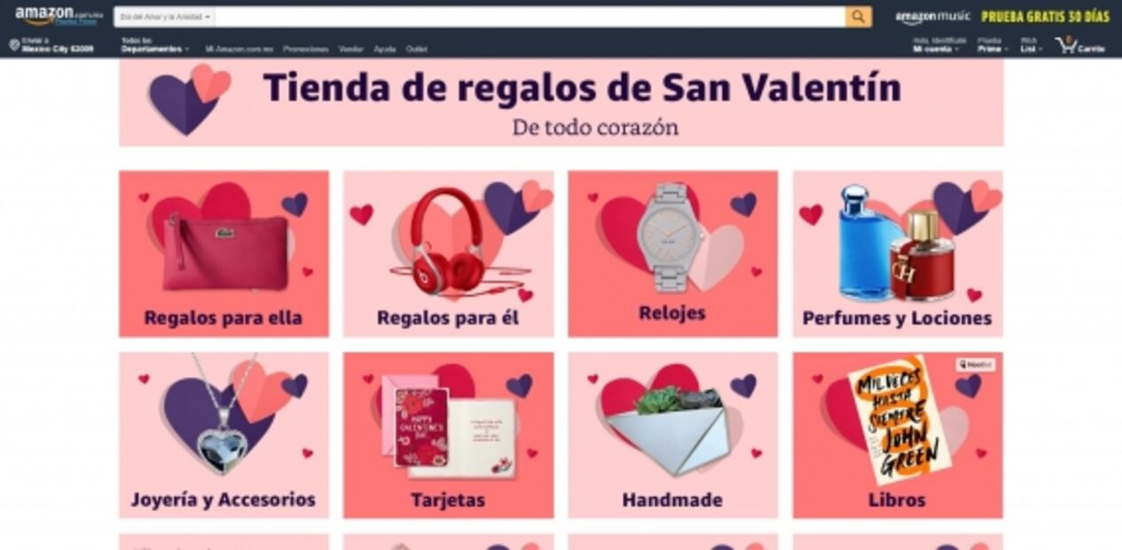 Las Ciudades más Románticas de México según Amazon en 2018