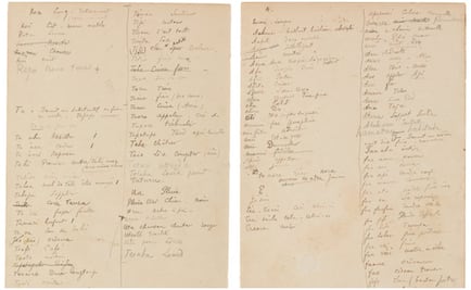 Subastarán diccionario de Paul Gauguin