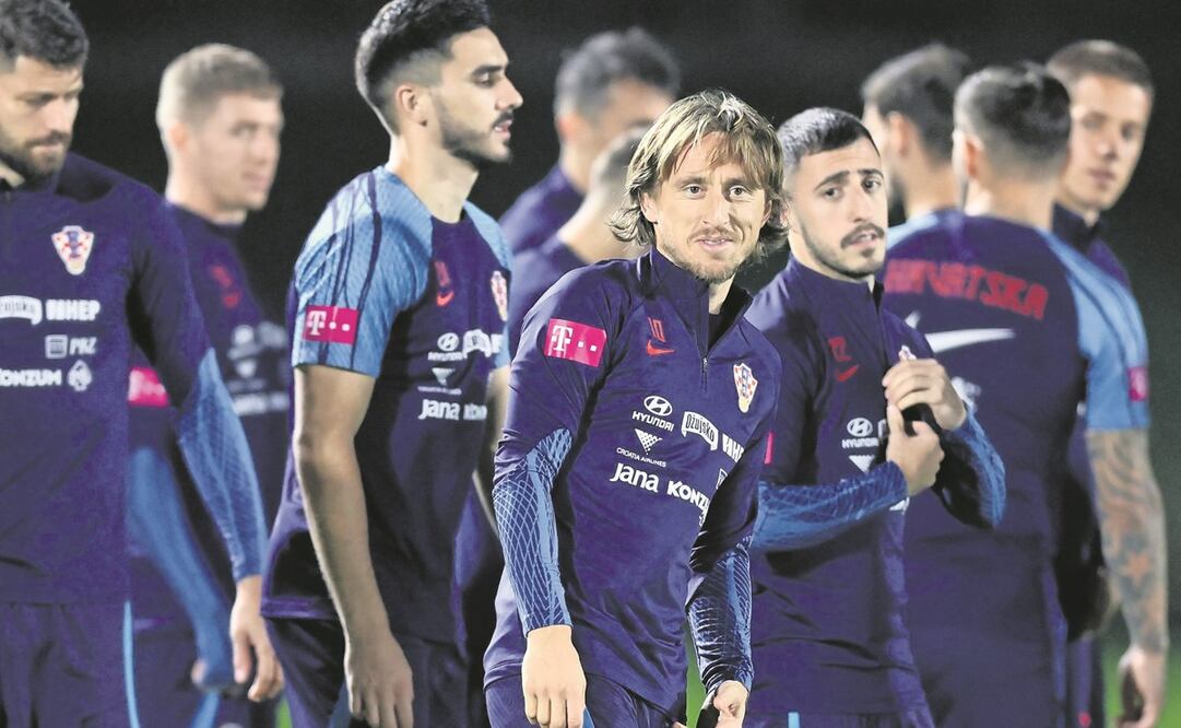 Luka está a gusto a la "sombra" de los grandes. Foto: Jack Cuez / AFP