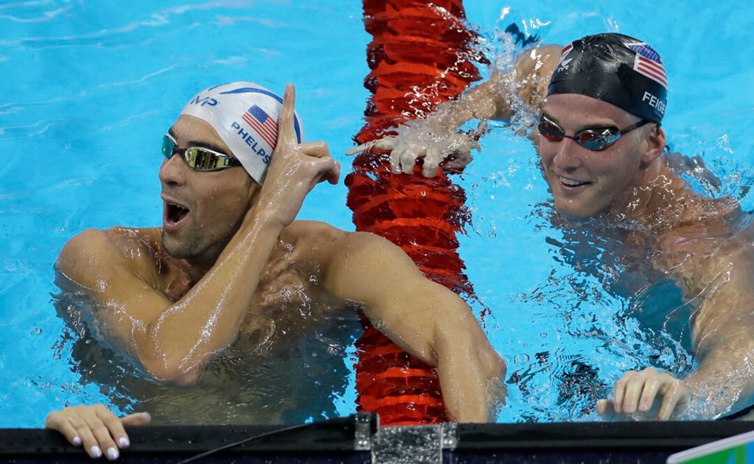 Foto: AP/ Michael Phelps entrena en centro acuático de Río