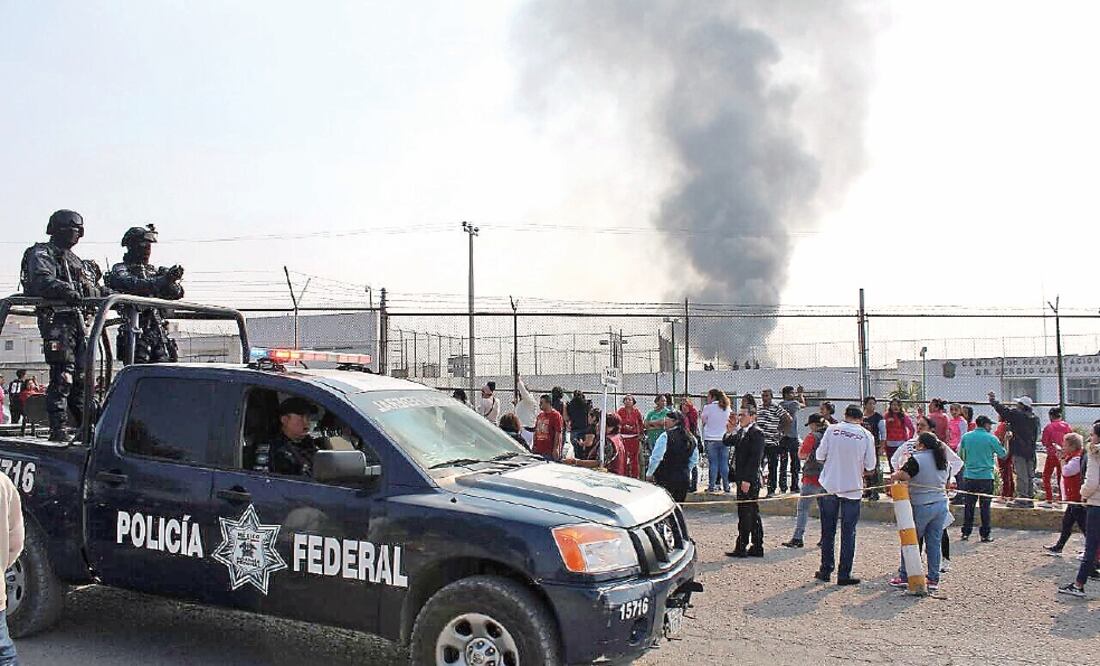 Hace unos días Luis Alberto “N”, alias El Tatos, ocasionó un motín en la cárcel de Chiconautla, luego de ser trasladado e intentar replicar ese sistema (EMILIO FERNÁNDEZ. EL UNIVERSAL)