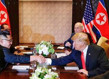 Trump y Kim Jong-un firman acuerdo para desnuclearizar a Corea del Norte